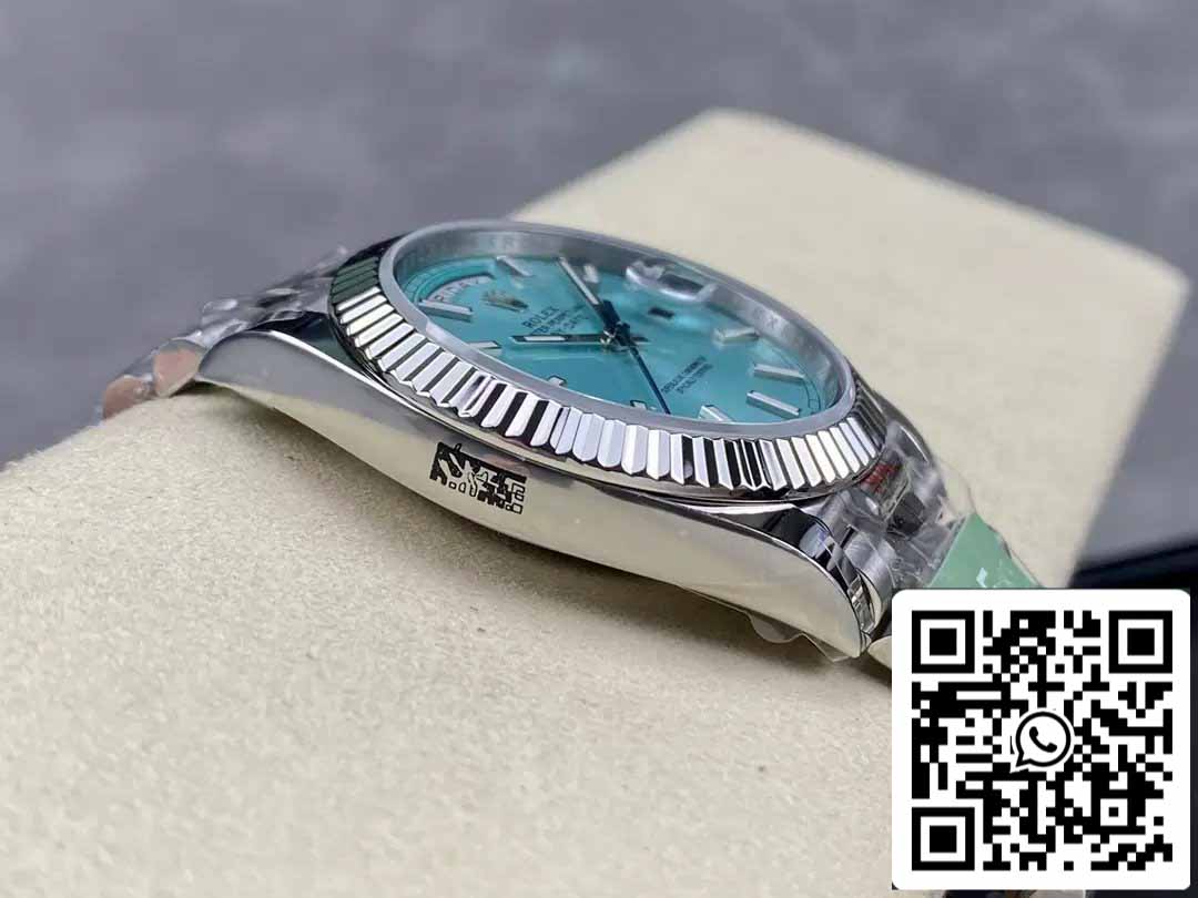 Rolex Day Date 40 M228236-0018 Tiffany Quadrante 1:1 Best Edition AR Factory 3255 Movimento