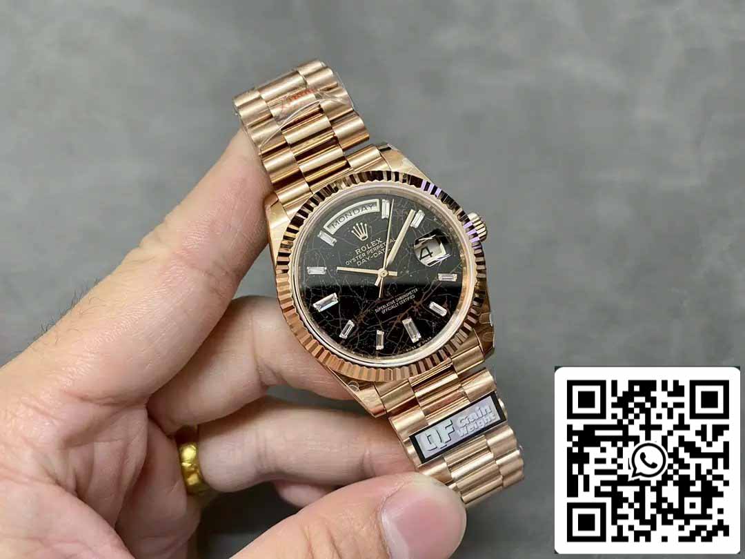 Rolex Day Date 40 M228235-0045 Eisenkiesel Diamond Dial1:1 Mejor edición QF Factory 183 gramos