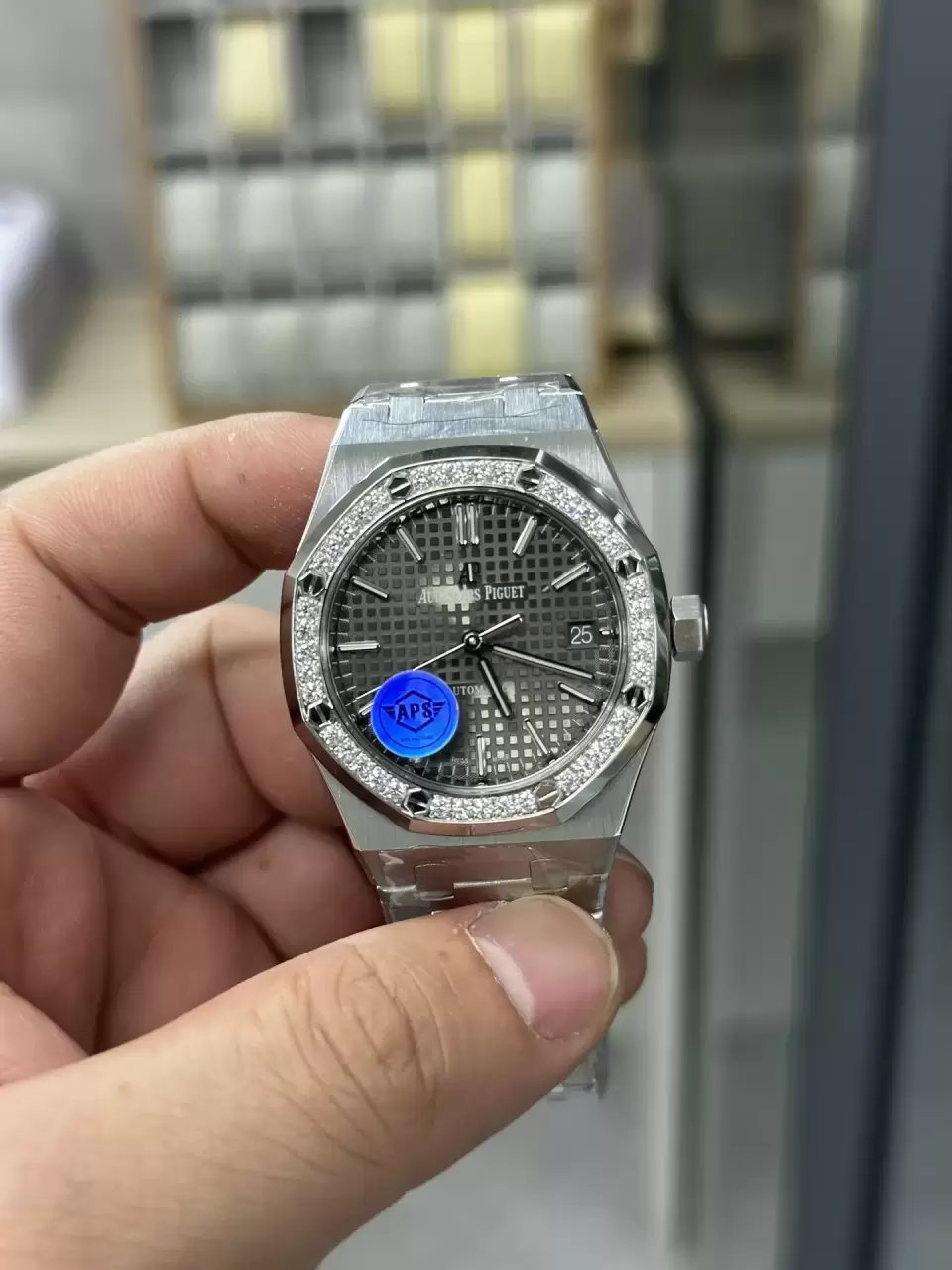 Audemars Piguet 15451ST.ZZ.1256ST.02 APS Factory 1:1 Mejor Edición Esfera Gris