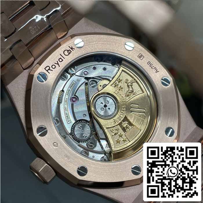 Audemars Piguet 15454OR.GG.1259OR.03 Frost Gold 1:1 mejor edición APS Factory Esfera de oro rosa Oro rosa