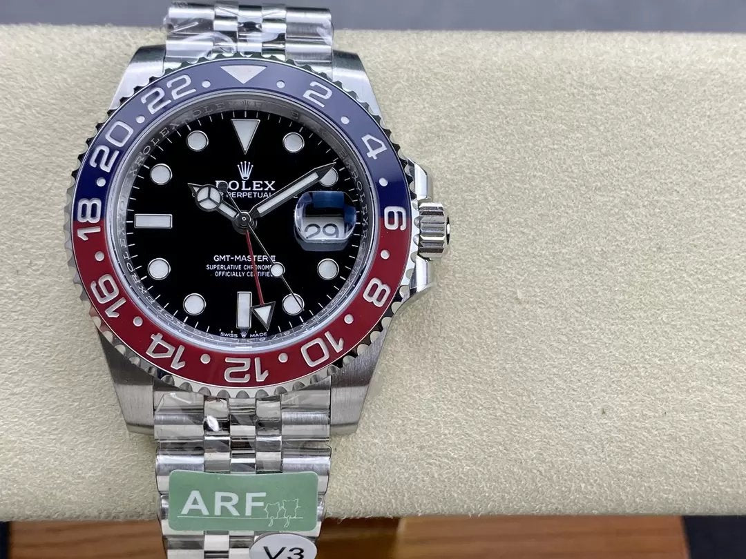 Rolex GMT Master II M126710BLRO-0001 Pepsi 1:1 Best Edition dall'aggiornamento AR Factory V3