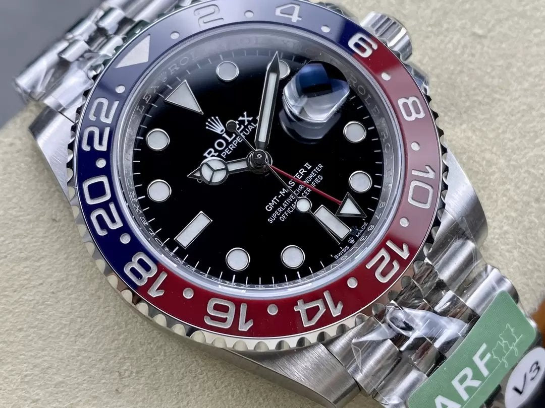 Rolex GMT Master II M126710BLRO-0001 Pepsi 1:1 Mejor edición de AR Factory V3 Upgrade