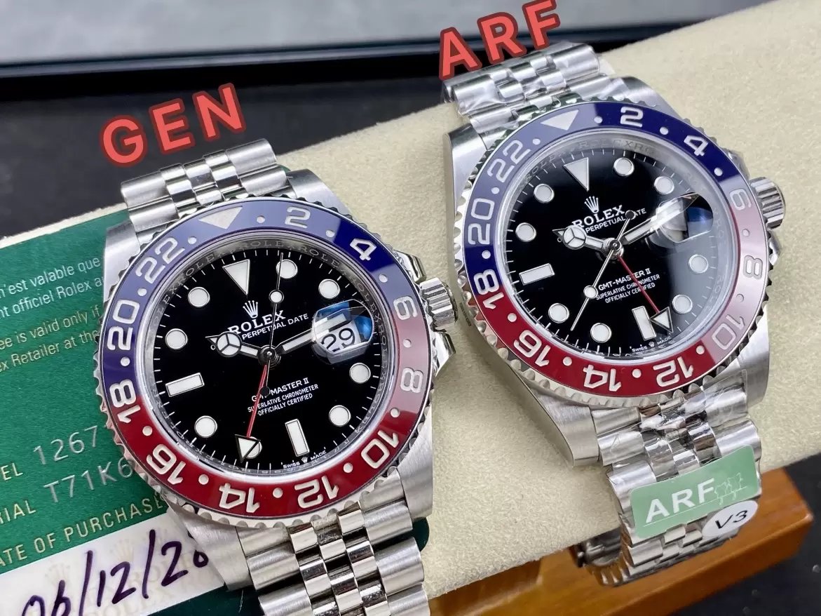 Rolex GMT Master II M126710BLRO-0001 Pepsi 1:1 Best Edition dall'aggiornamento AR Factory V3