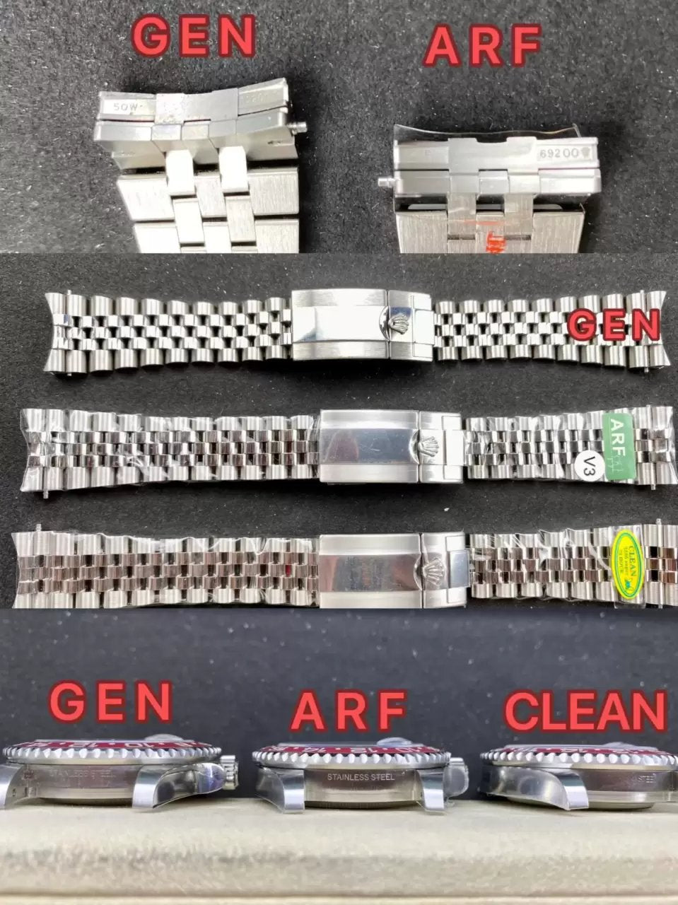 Rolex GMT Master II M126710BLRO-0001 Pepsi 1:1 Mejor edición de AR Factory V3 Upgrade