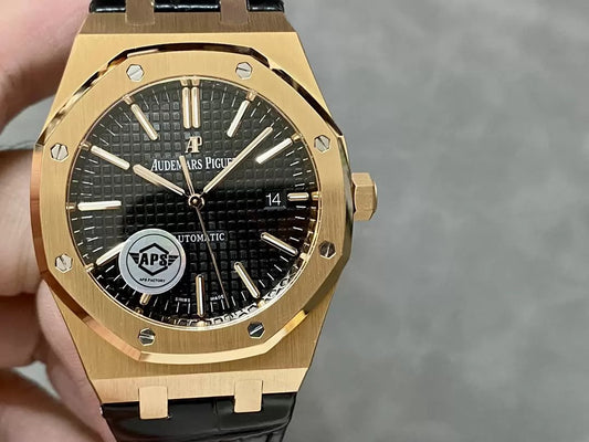 Audemars Piguet Royal Oak 15400OR.OO.D002CR.01 APS Factory V3 1:1 Best Edition quadrante nero 