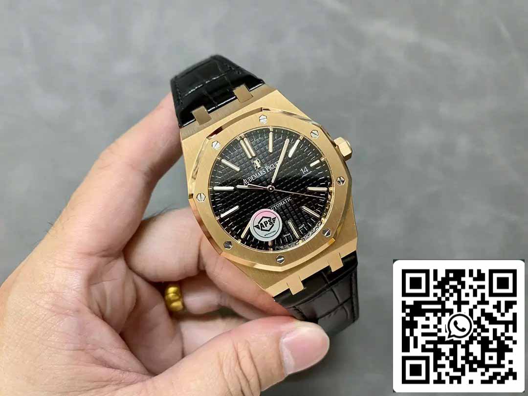 Audemars Piguet Royal Oak 15400OR.OO.D002CR.01 APS Factory V3 1:1 Best Edition Black Dial