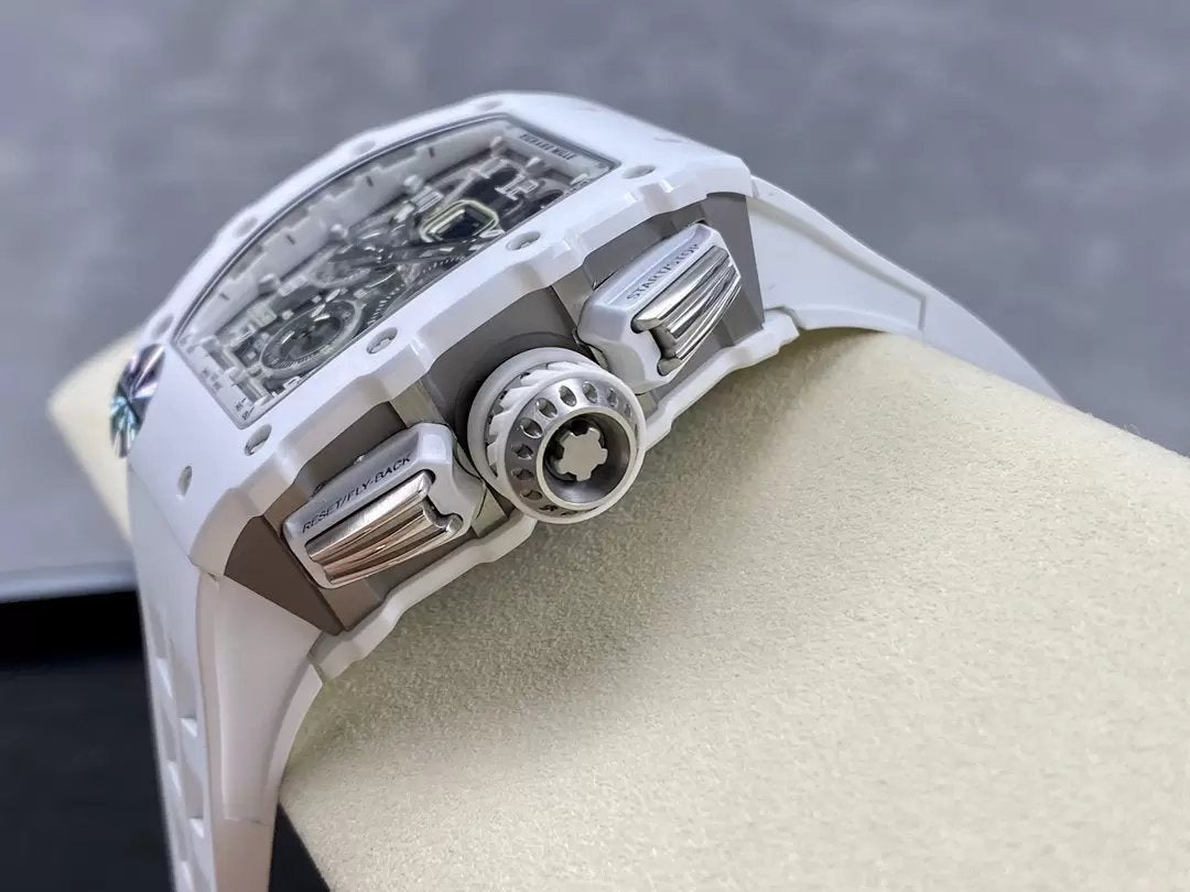 Richard Mille RM11-03 Best Edition KU+ Factory [KV - V5] Versione bianco carbonio