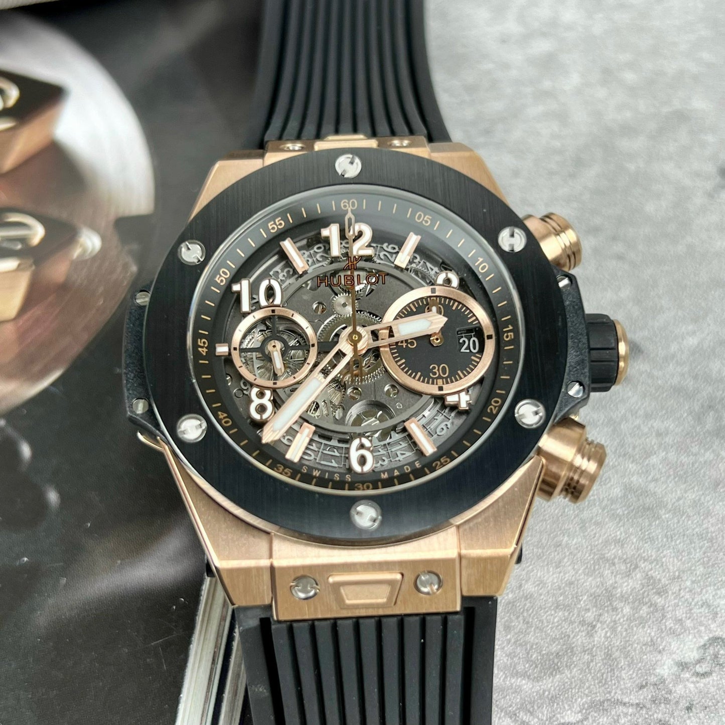 Hublot Big Bang Unico 441.OM.1181.RX 42 mm 1:1 Mejor edición BBF Factory Correa de caucho 