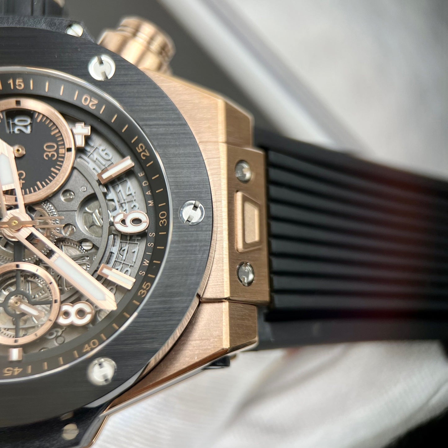 Hublot Big Bang Unico 441.OM.1181.RX 42 mm 1:1 Mejor edición BBF Factory Correa de caucho 