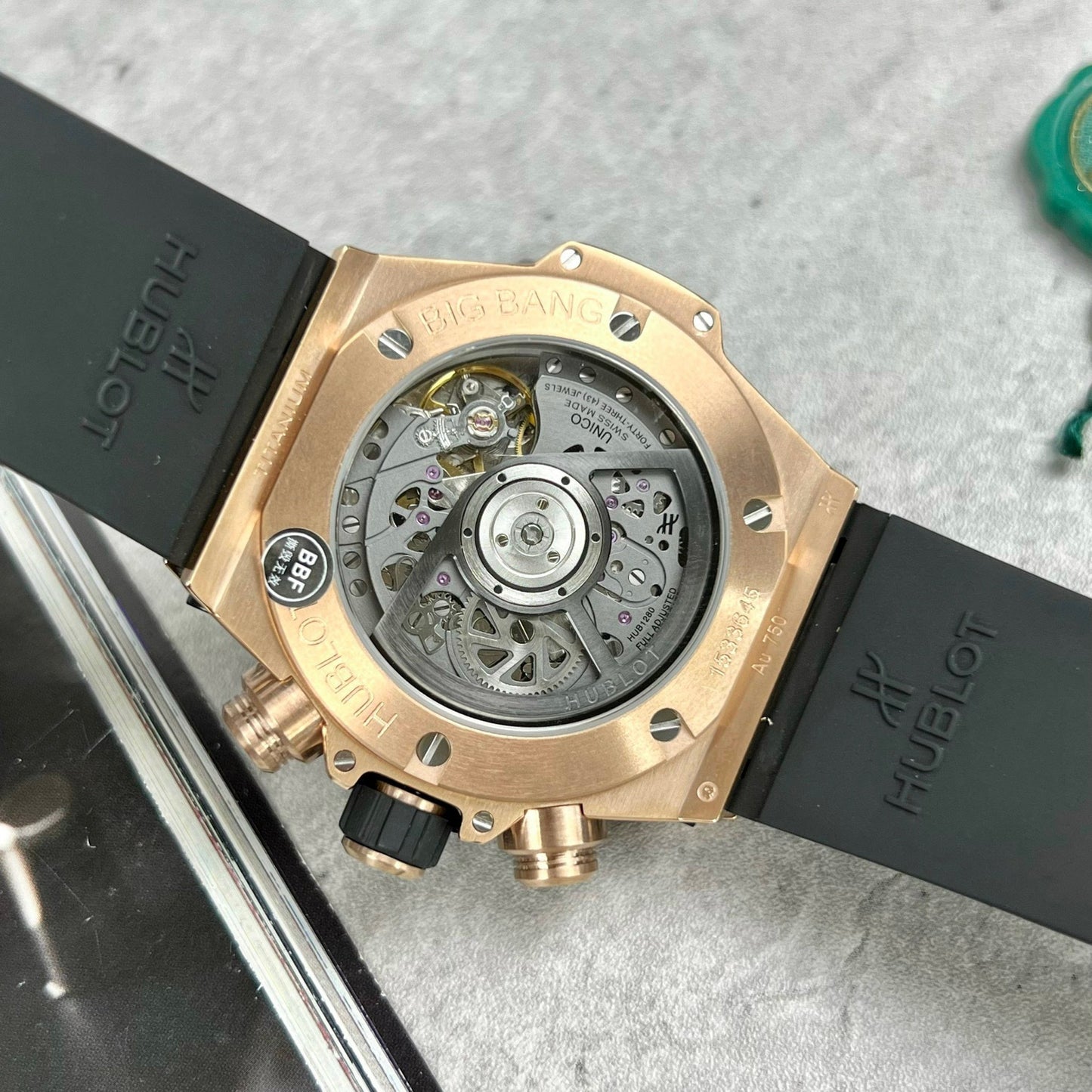 Hublot Big Bang Unico 441.OM.1181.RX 42 mm 1:1 Mejor edición BBF Factory Correa de caucho 