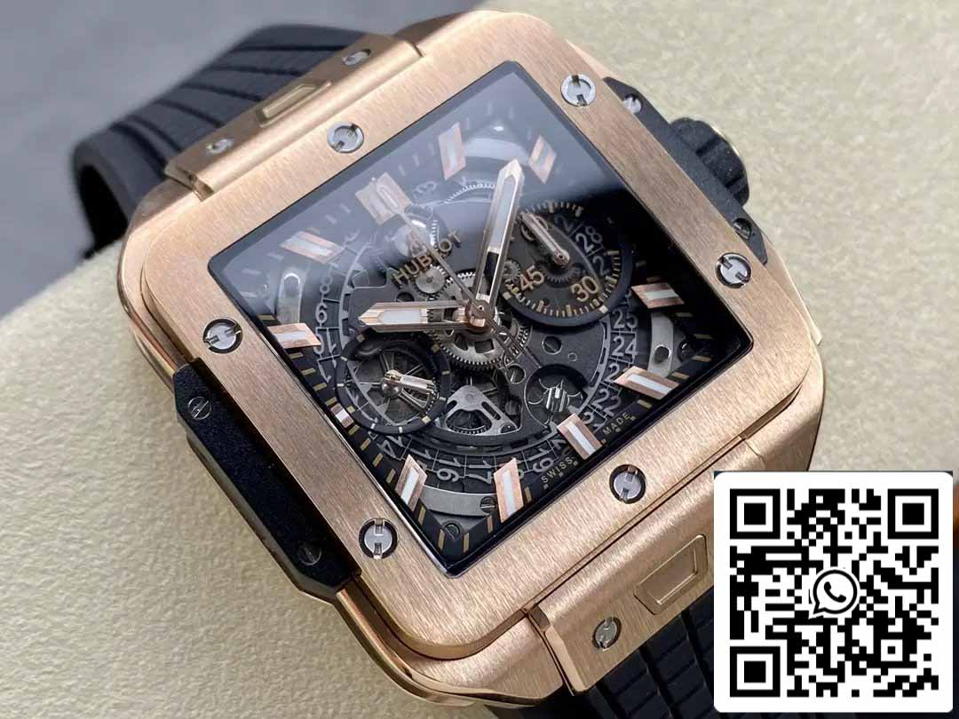 Hublot SQUARE BANG UNICO 821.OX.0180.RX 1:1 Migliore edizione BBF Factory