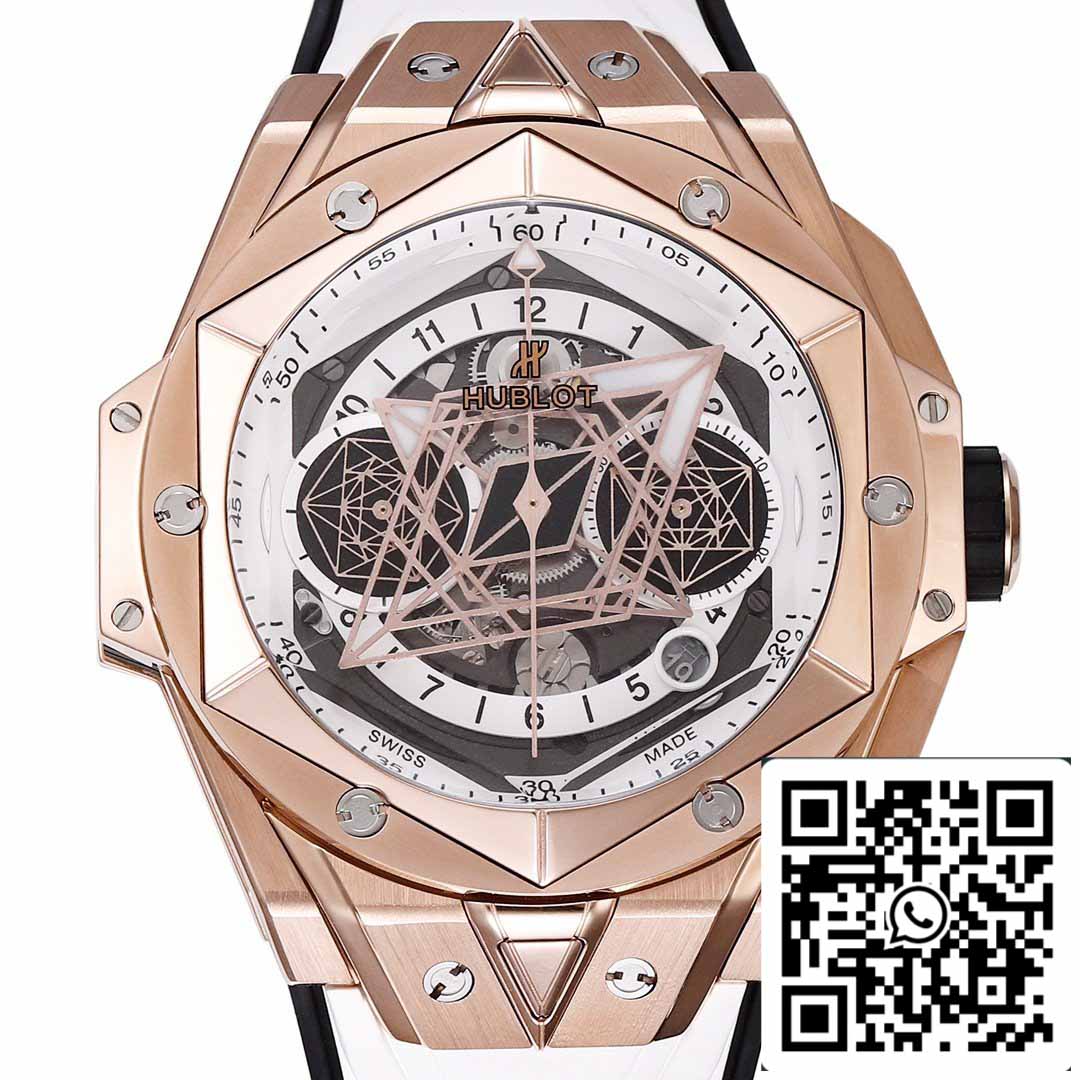 Hublot Big Bang Sang Bleu 418.OX.2001.RX.MXM20 1:1 Mejor Edición BBF Factory Oro Rosa