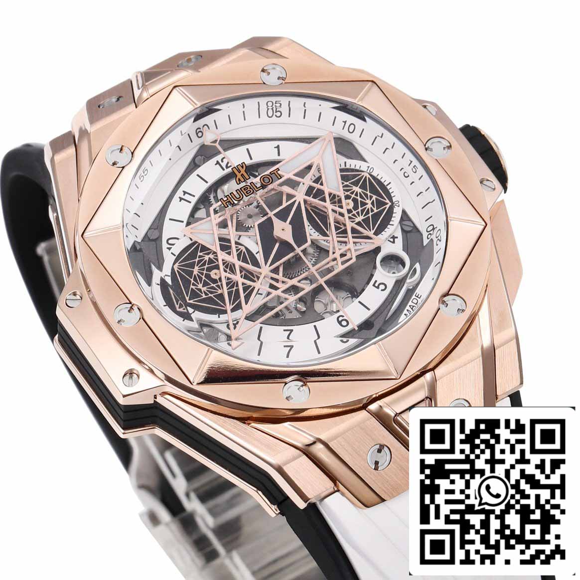 Hublot Big Bang Sang Bleu 418.OX.2001.RX.MXM20 1:1 Mejor Edición BBF Factory Oro Rosa