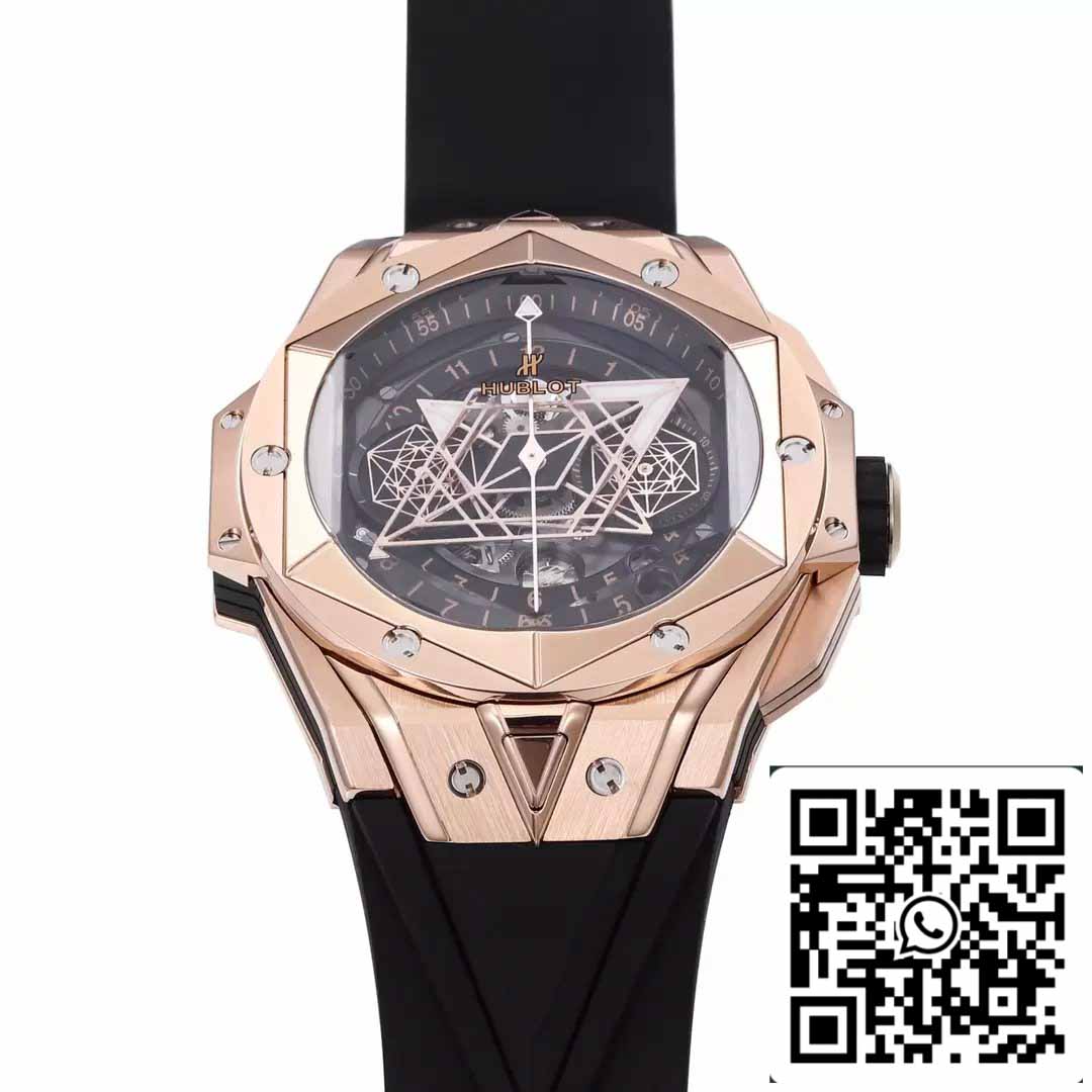 Hublot Big Bang Sang Bleu 418.OX.1108.RX.MXM19 1:1 Best Edition BBF Factory Black Strap