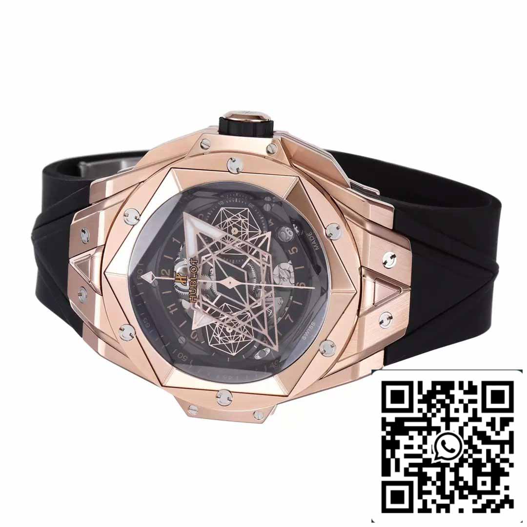 Hublot Big Bang Sang Bleu 418.OX.1108.RX.MXM19 1:1 Best Edition BBF Factory Black Strap