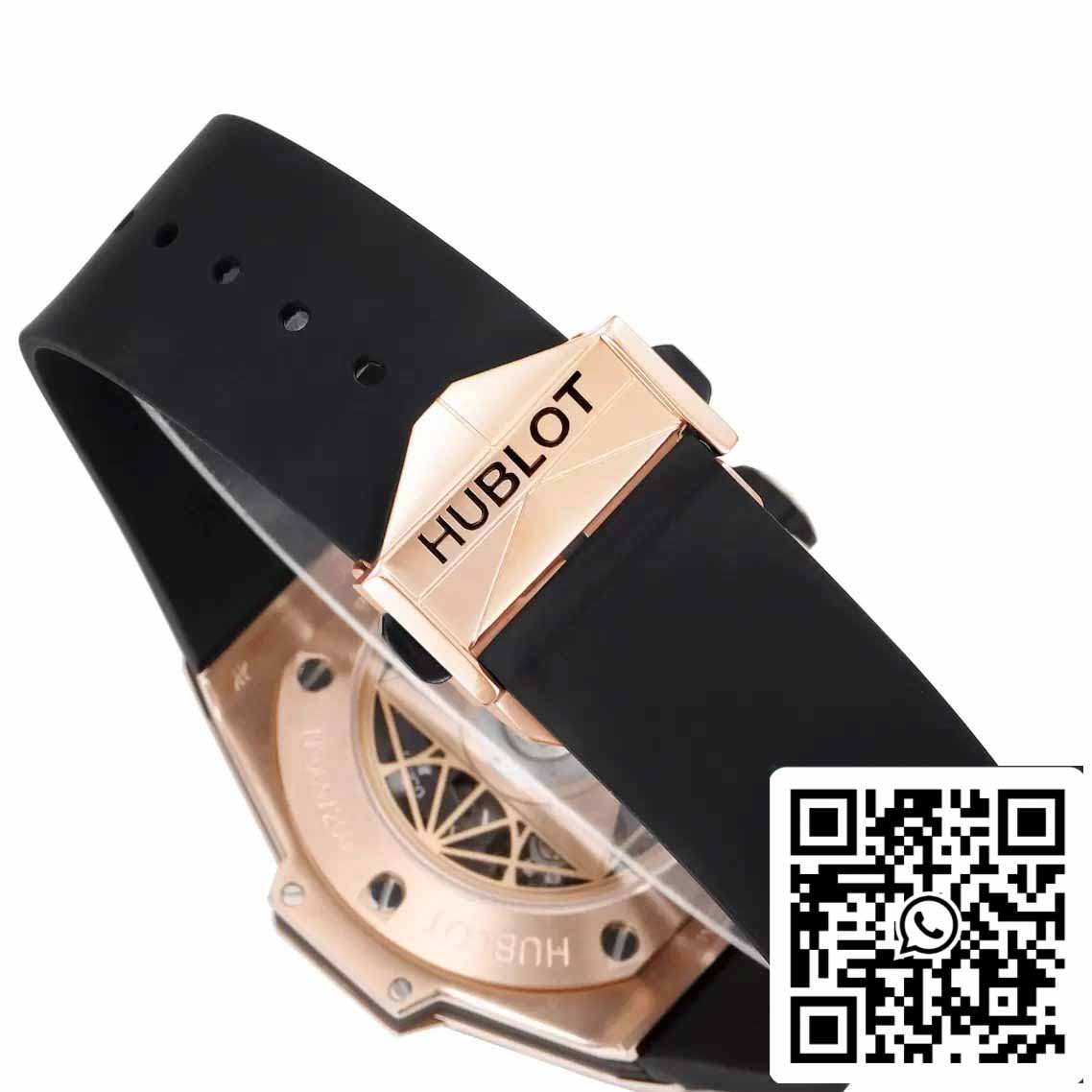 Hublot Big Bang Sang Bleu 418.OX.1108.RX.MXM19 1:1 Best Edition BBF Factory cinturino nero 