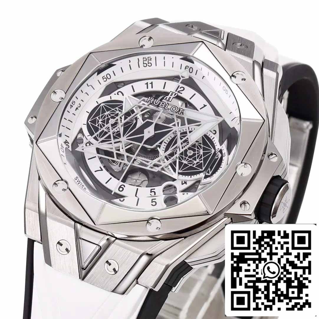 Hublot Big Bang Sang Bleu 418.NX.2001.RX.MXM20 1:1 Best Edition BBF Factory White Strap