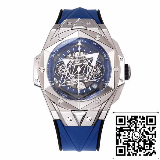 Hublot Big Bang Sang Bleu 418.NX.5107.RX.MXM20 1:1 Mejor Edición BBF Factory Correa Azul 