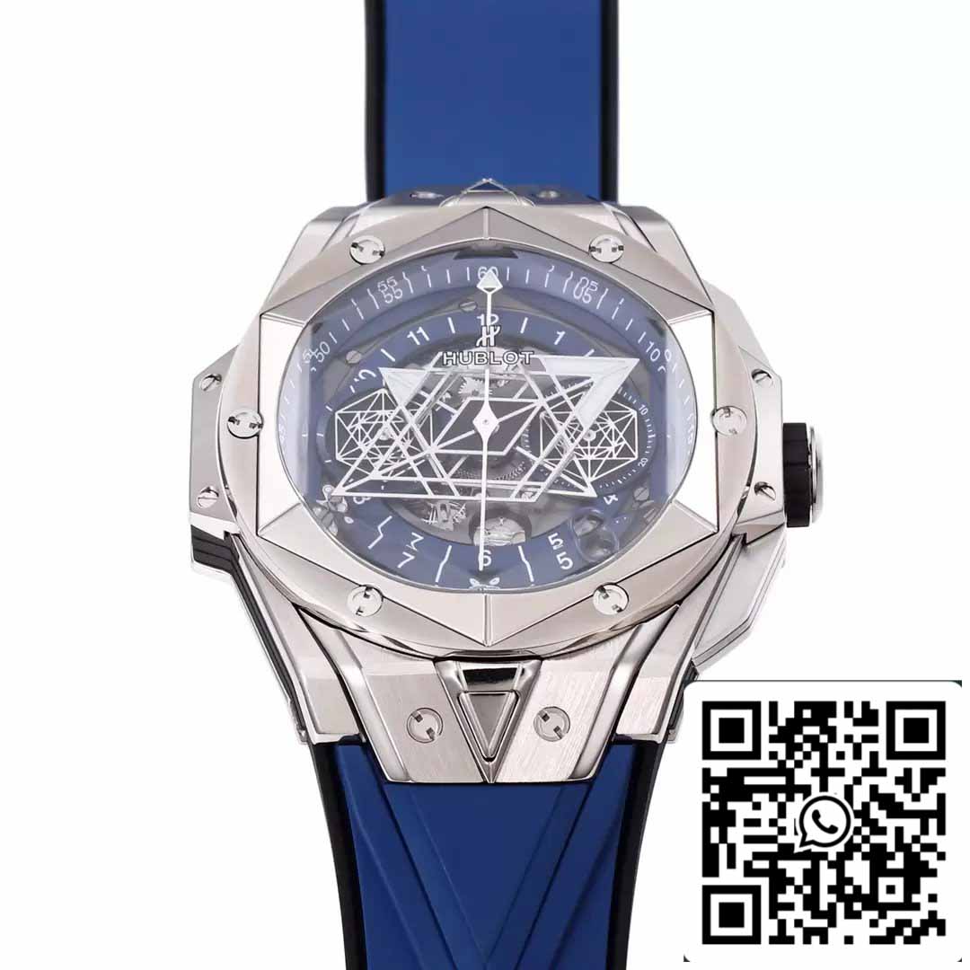 Hublot Big Bang Sang Bleu 418.NX.5107.RX.MXM20 1:1 Mejor Edición BBF Factory Correa Azul 