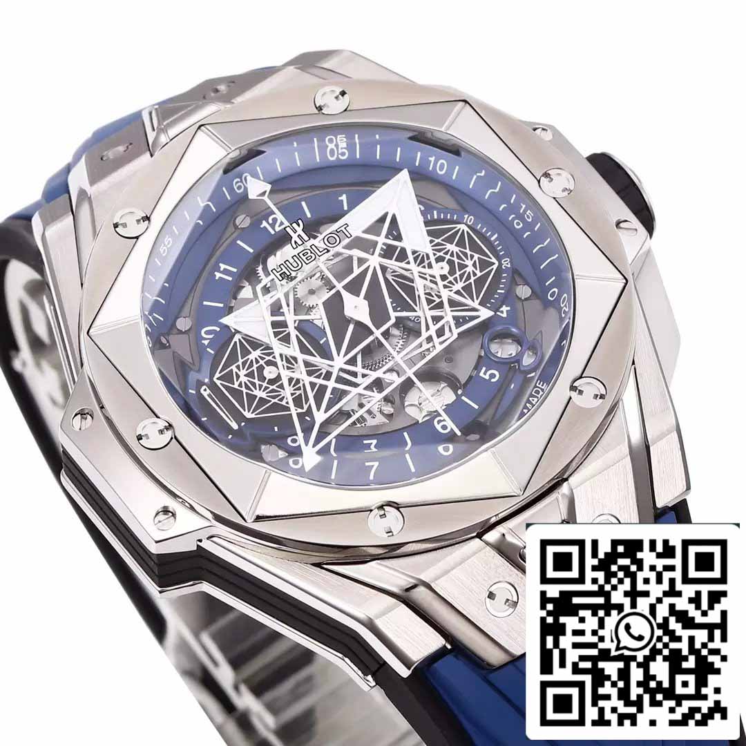 Hublot Big Bang Sang Bleu 418.NX.5107.RX.MXM20 1:1 Best Edition BBF Factory Blue Strap