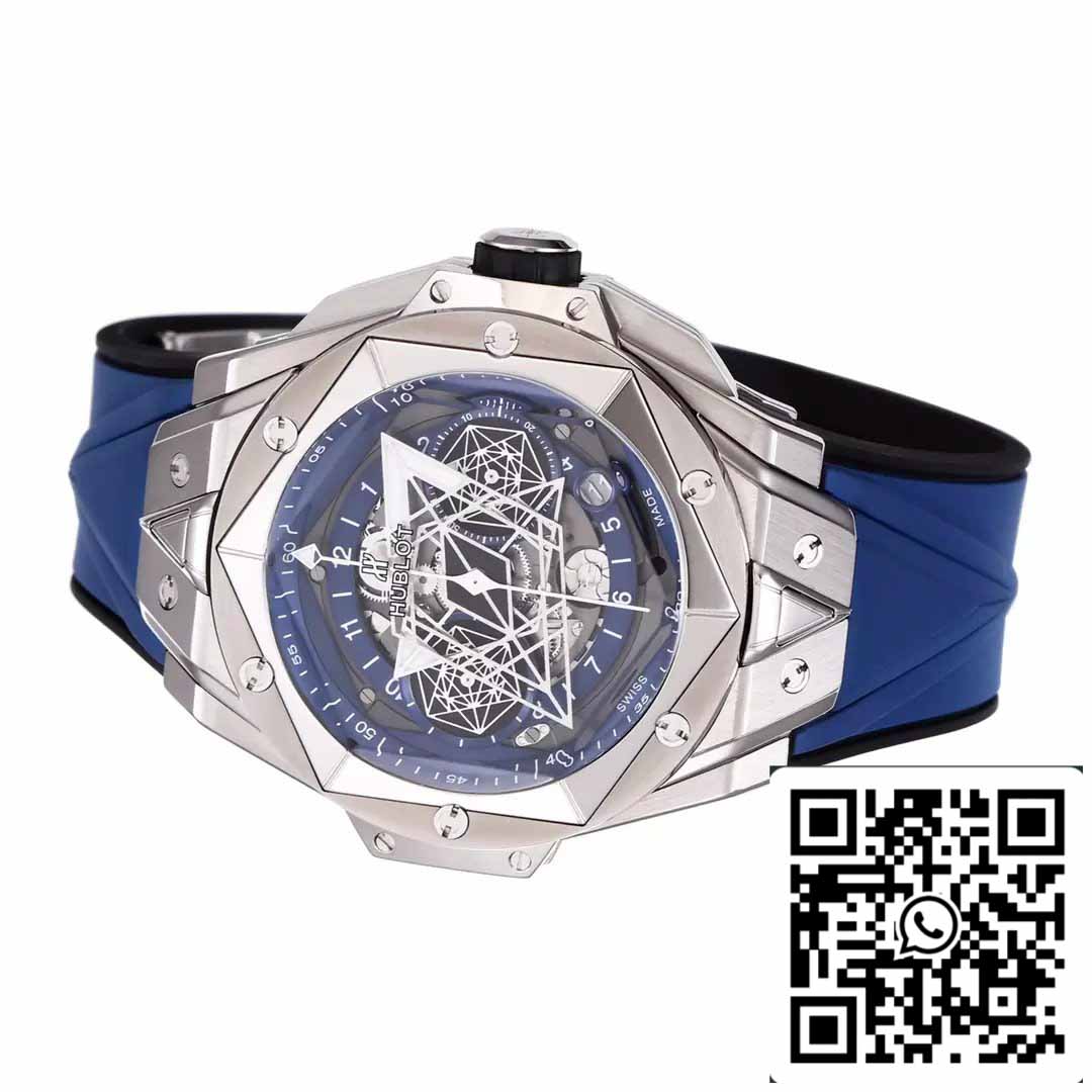 Hublot Big Bang Sang Bleu 418.NX.5107.RX.MXM20 1:1 Best Edition BBF Factory Blue Strap