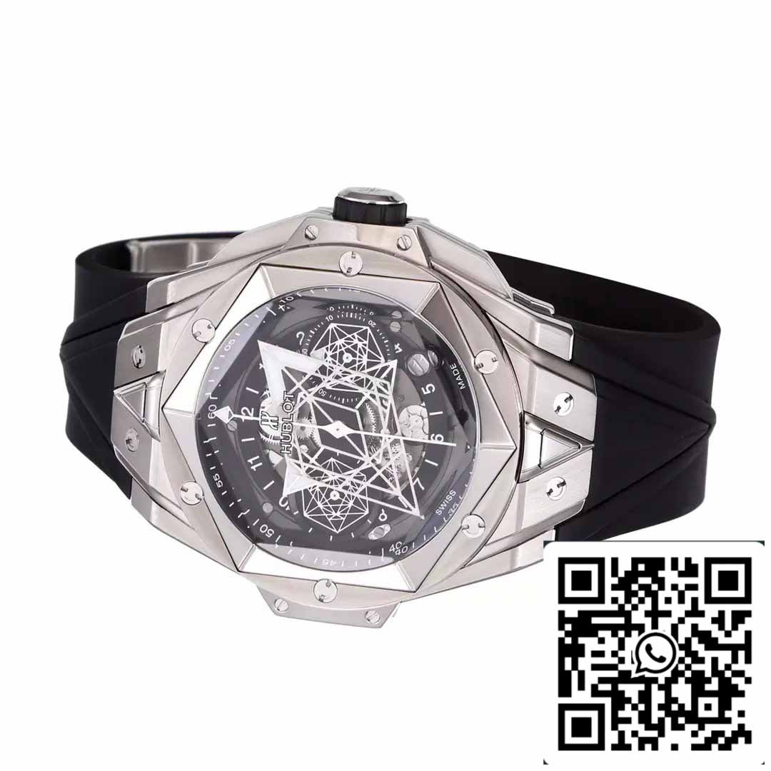 Hublot Big Bang Sang Bleu 418.NX.1107.RX.MXM19 1:1 Best Edition BBF Factory Black Strap