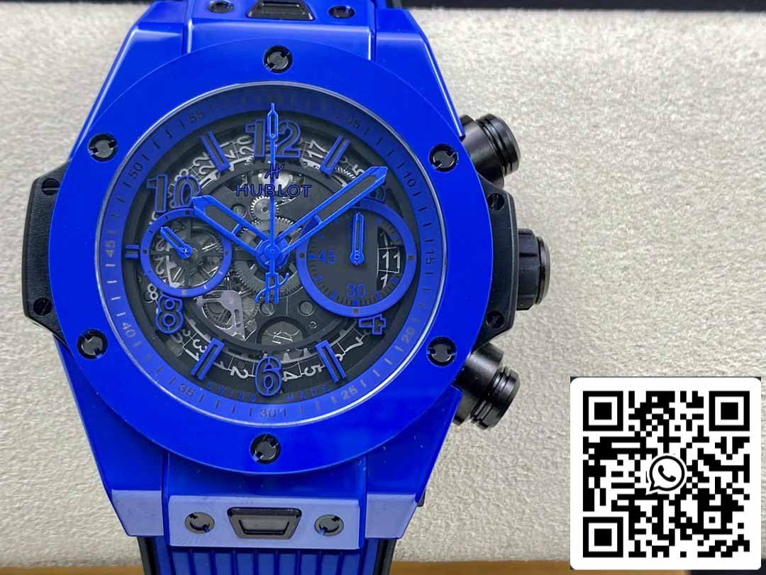 Hublot Big Bang Unico 411.ES.5119.RX 1:1 Best Edition BBF Factory Blu Ceramica 