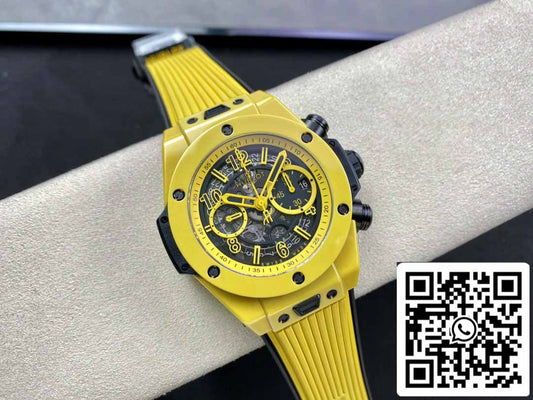 Hublot Big Bang Unico 441.CY.471Y.RX 1:1 Mejor Edición BBF Factory Cerámica Amarilla 