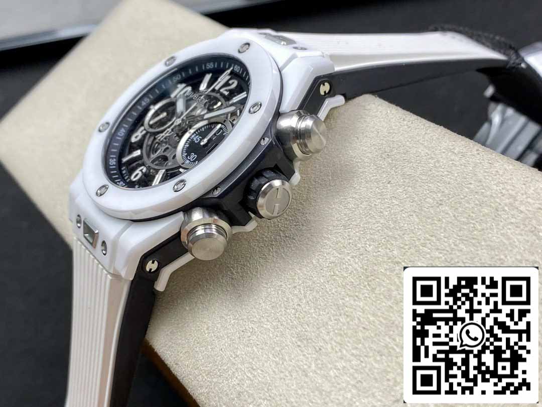 Hublot Big Bang Unico 411.HX.1170.RX 1:1 Best Edition BBF Factory ceramica bianca 