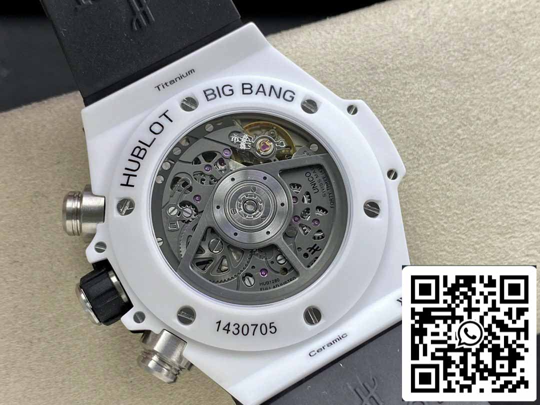 Hublot Big Bang Unico 411.HX.1170.RX 1:1 Best Edition BBF Factory White Ceramic