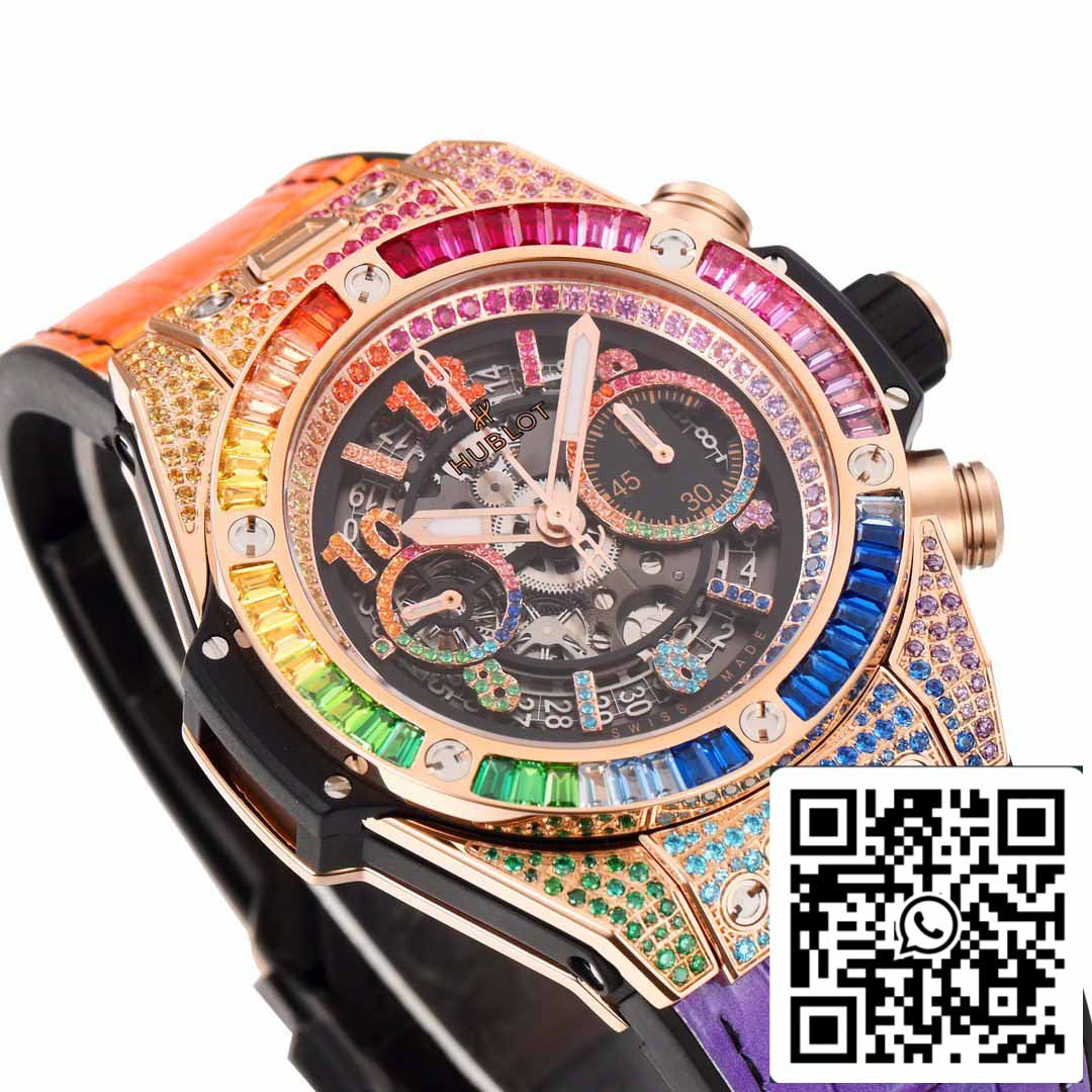 Hublot Big Bang King Gold Rainbow 411.OX.9910.LR.0999 1:1 Best Edition BBF Factory