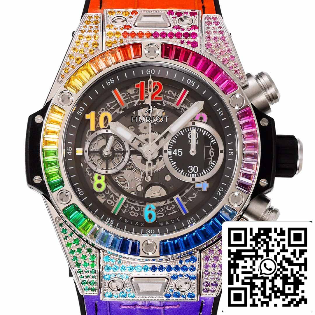 Hublot Big Bang King Gold Rainbow 441.NX.1117.LR.0999 1:1 Best Edition BBF Factory