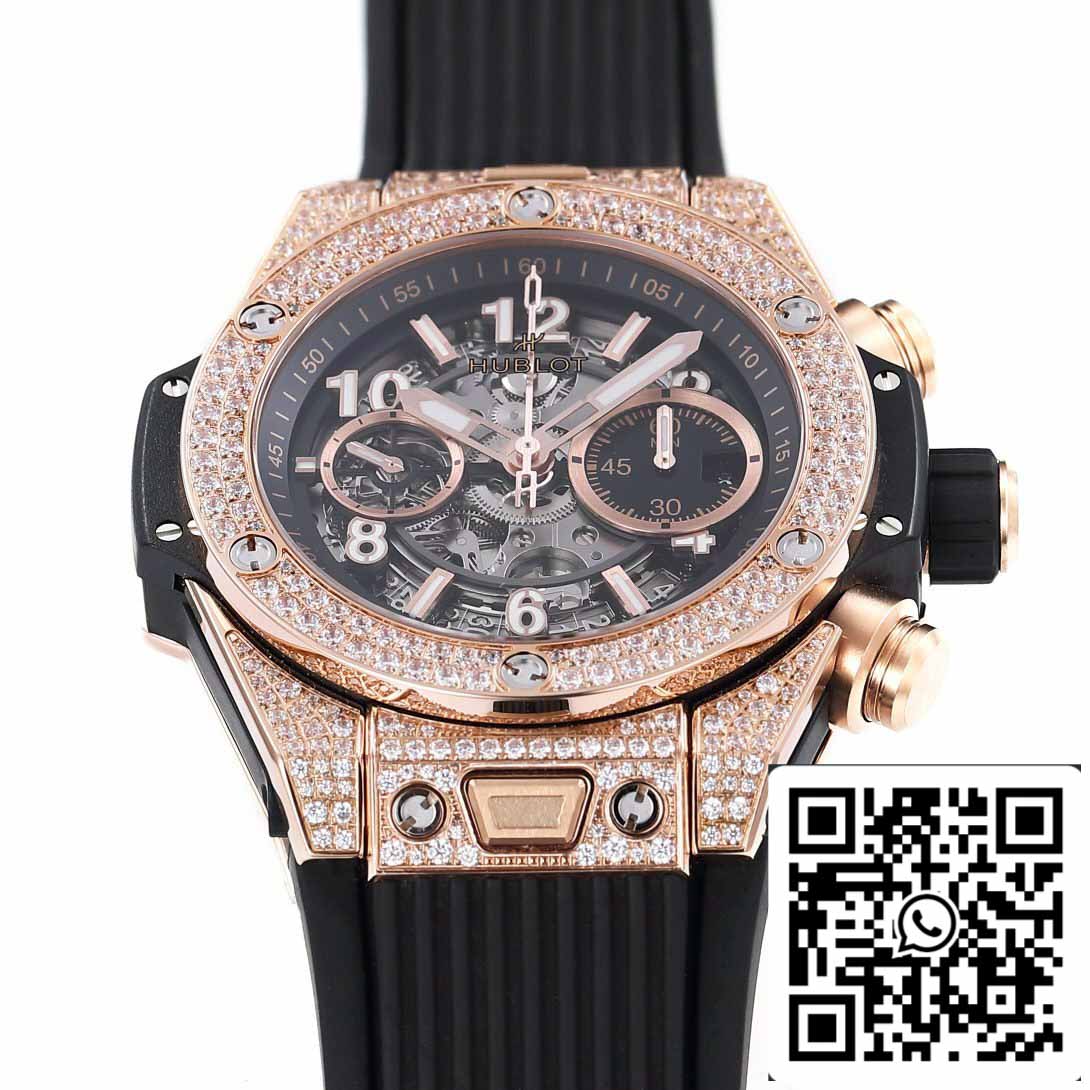 Hublot Big Bang Unico King Gold 421.OX.1180.RX.1104 1:1 Migliore edizione BBF Factory 