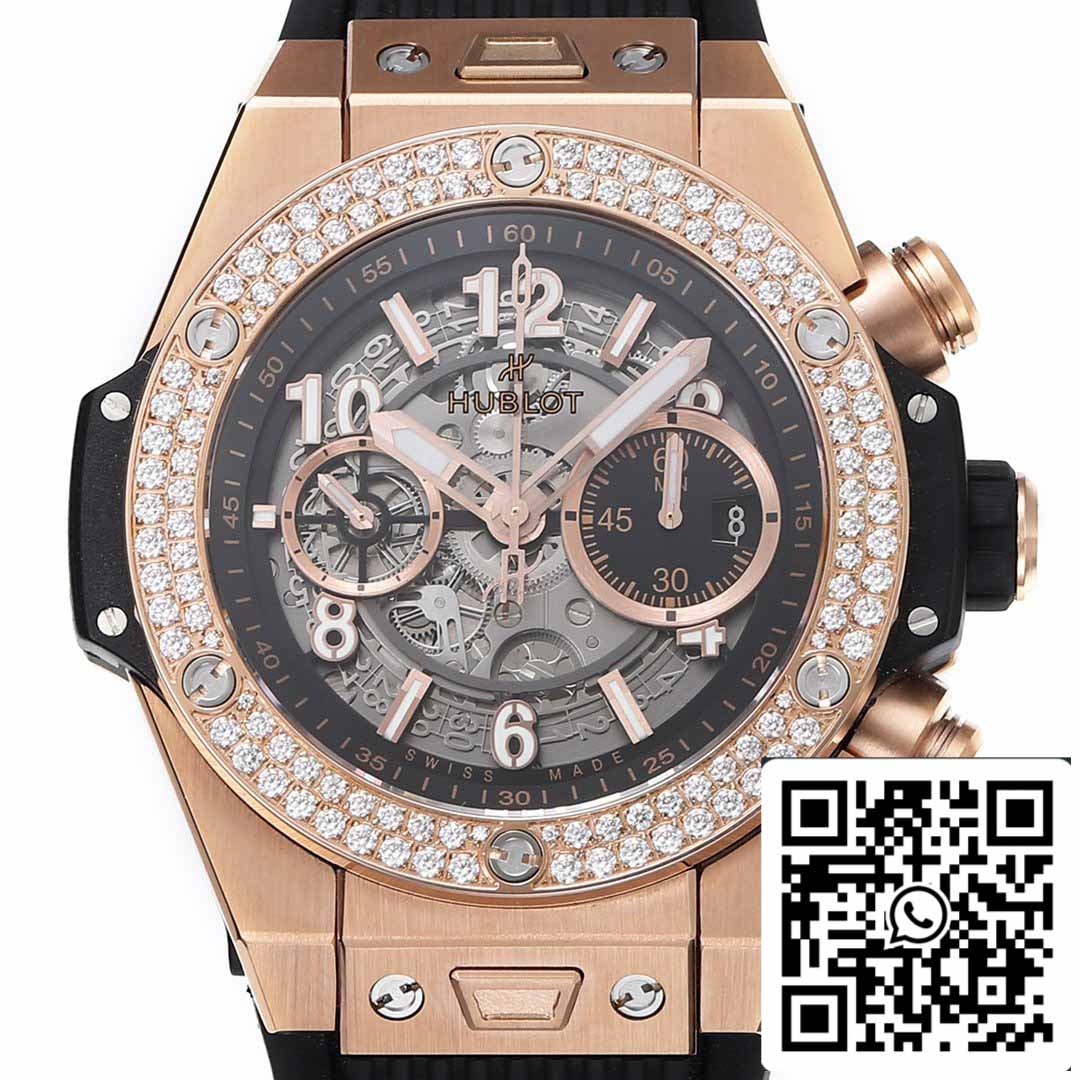 Hublot Big Bang Unico King Gold 421.OX.1180.RX.1104 1:1 Mejor Edición BBF Factory 