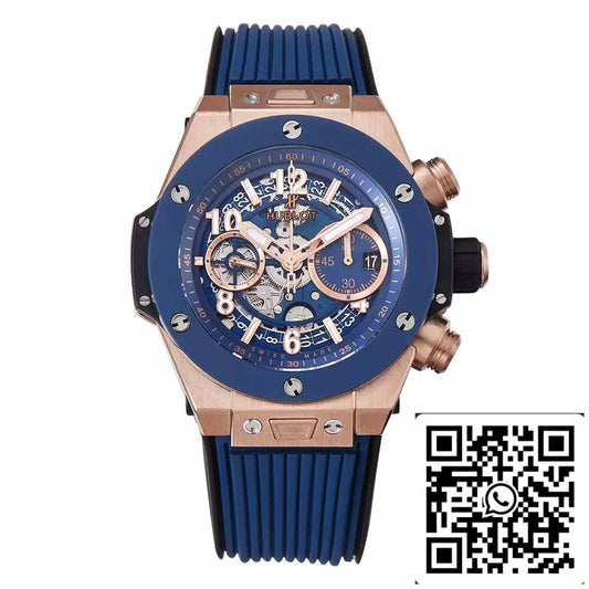 Hublot Big Bang Unico King Oro Azul Cerámica 421.OL.5180.RX 1:1 Mejor Edición BBF Factory 