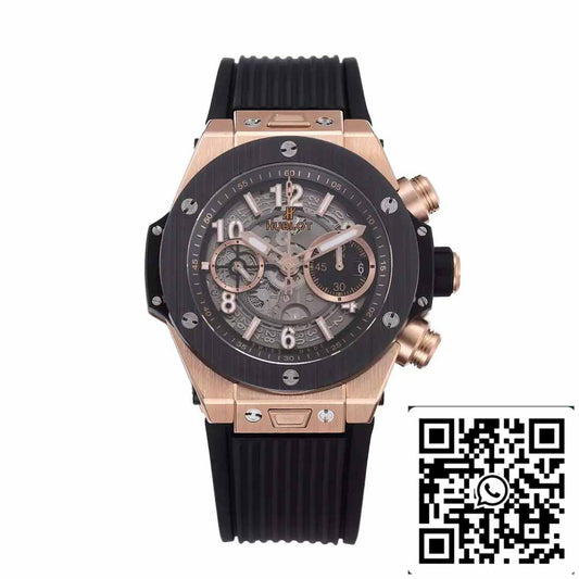 Hublot Big Bang Unico King Gold Black Ceramic 421.OM.1180.RX 1:1 Migliore edizione BBF Factory 