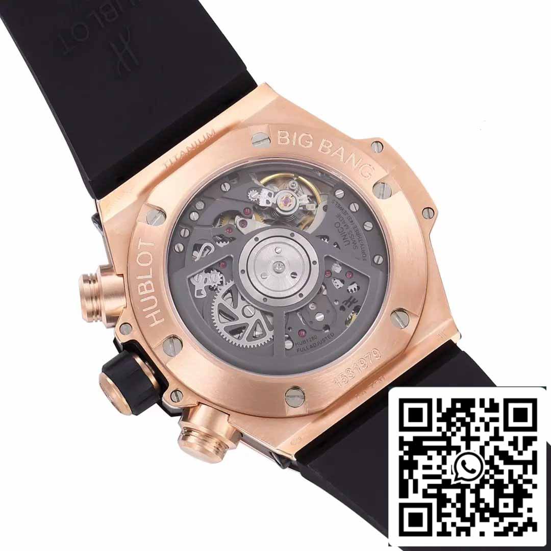 Hublot Big Bang Unico King Oro Negro Cerámica 421.OM.1180.RX 1:1 Mejor Edición BBF Factory 