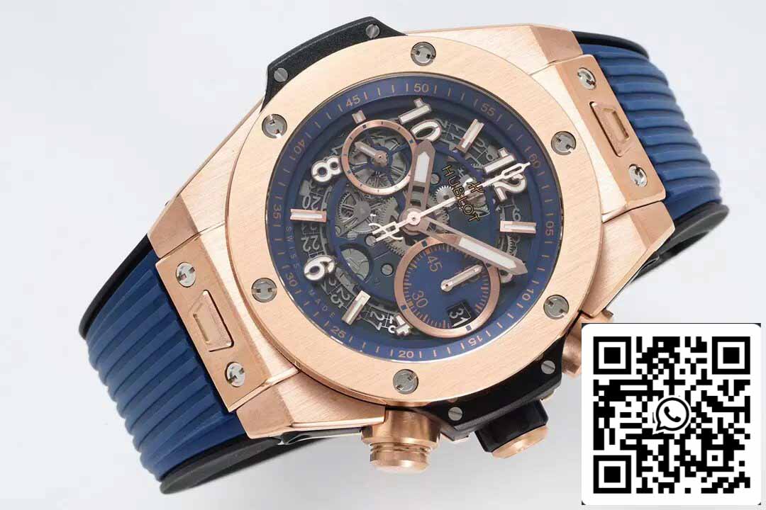 Hublot Big Bang Unico King Gold Blue 421.OX.5170.RX 1:1 Best Edition BBF Factory Blue Strap