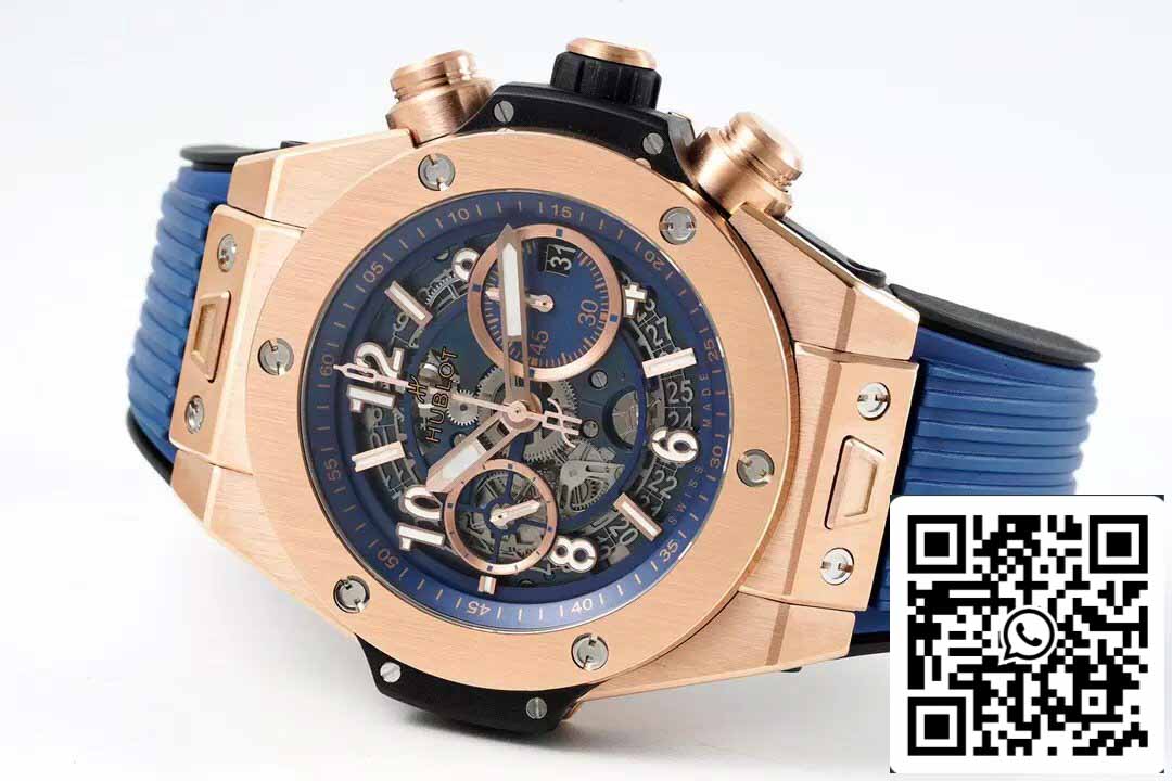 Hublot Big Bang Unico King Gold Blue 421.OX.5170.RX 1:1 Best Edition BBF Factory Blue Strap