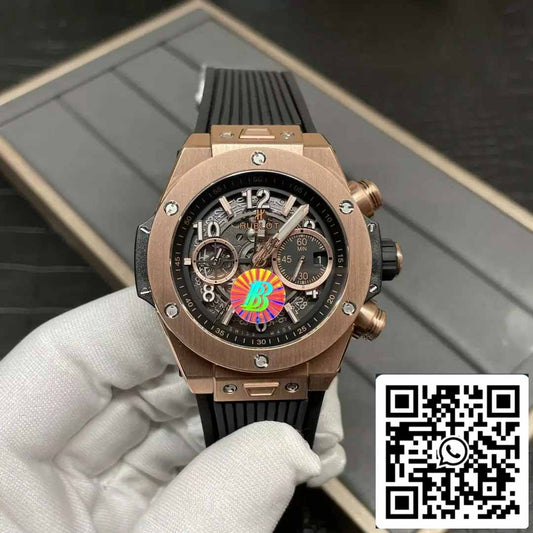 Hublot Big Bang Unico King Gold 421.OX.1170.RX 1:1 Mejor edición BBF Factory esfera gris 