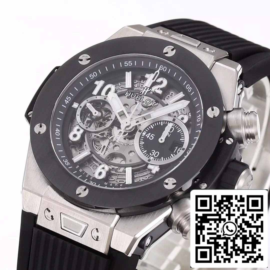 Hublot Big Bang Unico Titanium 421.NM.1170.RX 1:1 Best Edition BBF Factory quadrante grigio 