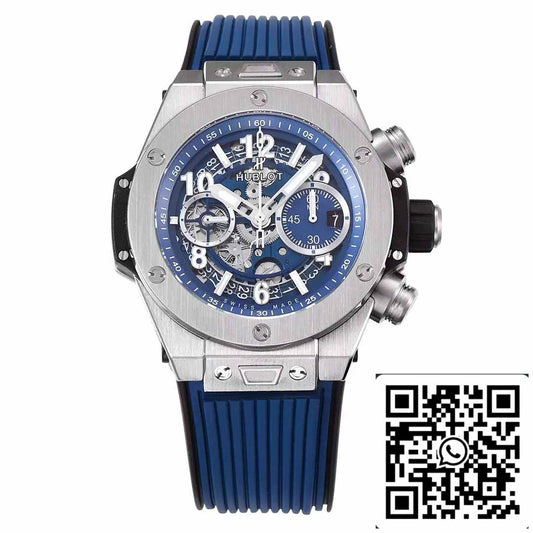 Hublot Big Bang Unico Titanium 421.NX.5170.RX 1:1 Mejor edición BBF Factory esfera azul 