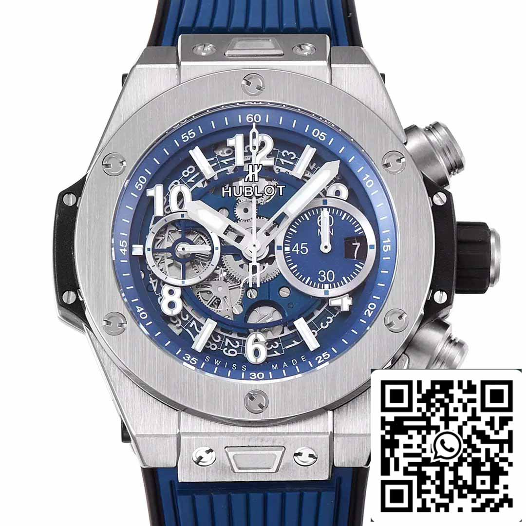 Hublot Big Bang Unico Titanium 421.NX.5170.RX 1:1 Mejor edición BBF Factory esfera azul 