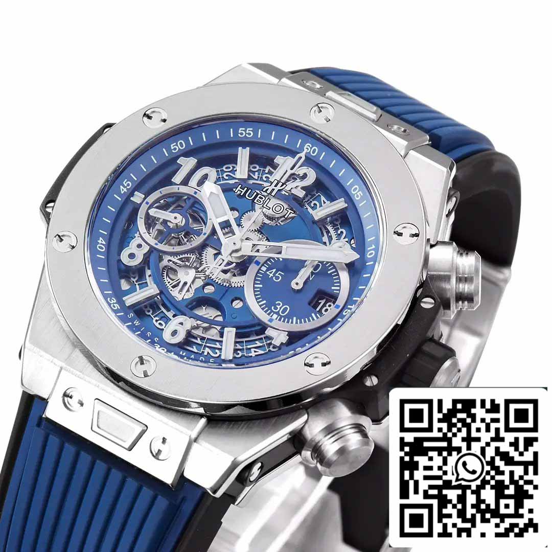 Hublot Big Bang Unico Titanium 421.NX.5170.RX 1:1 Mejor edición BBF Factory esfera azul 