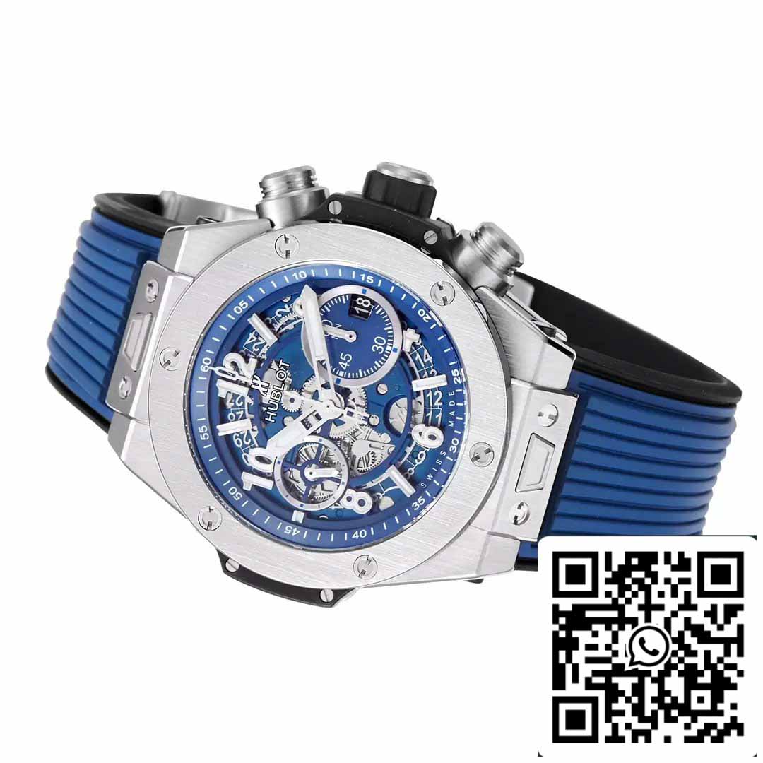 Hublot Big Bang Unico Titanium 421.NX.5170.RX 1:1 Mejor edición BBF Factory esfera azul 