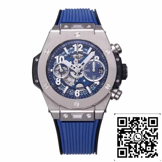 Hublot Big Bang Unico Titanium 441.NX.5171.RX 1:1 Mejor Edición BBF Factory Correa Azul 