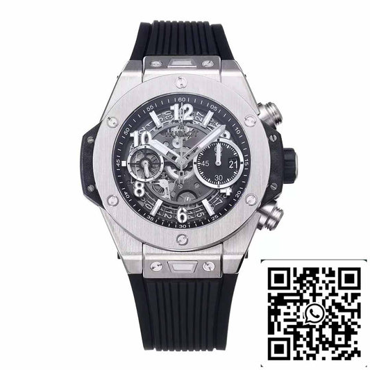 Hublot Big Bang Unico Titanium 441.NX.1171.RX 1:1 Best Edition BBF Factory cinturino nero 