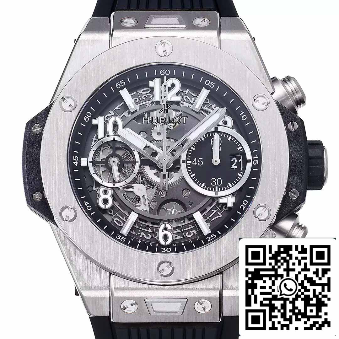 Hublot Big Bang Unico Titanium 441.NX.1171.RX 1:1 Mejor Edición BBF Factory Correa Negra 