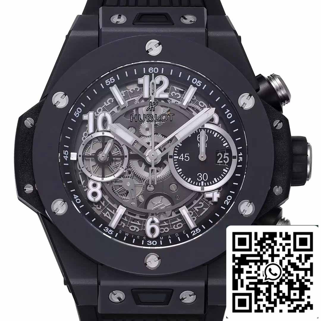 Hublot Big Bang Unico Titanium 441.CI.1171.RX 1:1 Best Edition BBF Factory Black Strap Ceramic Bezel