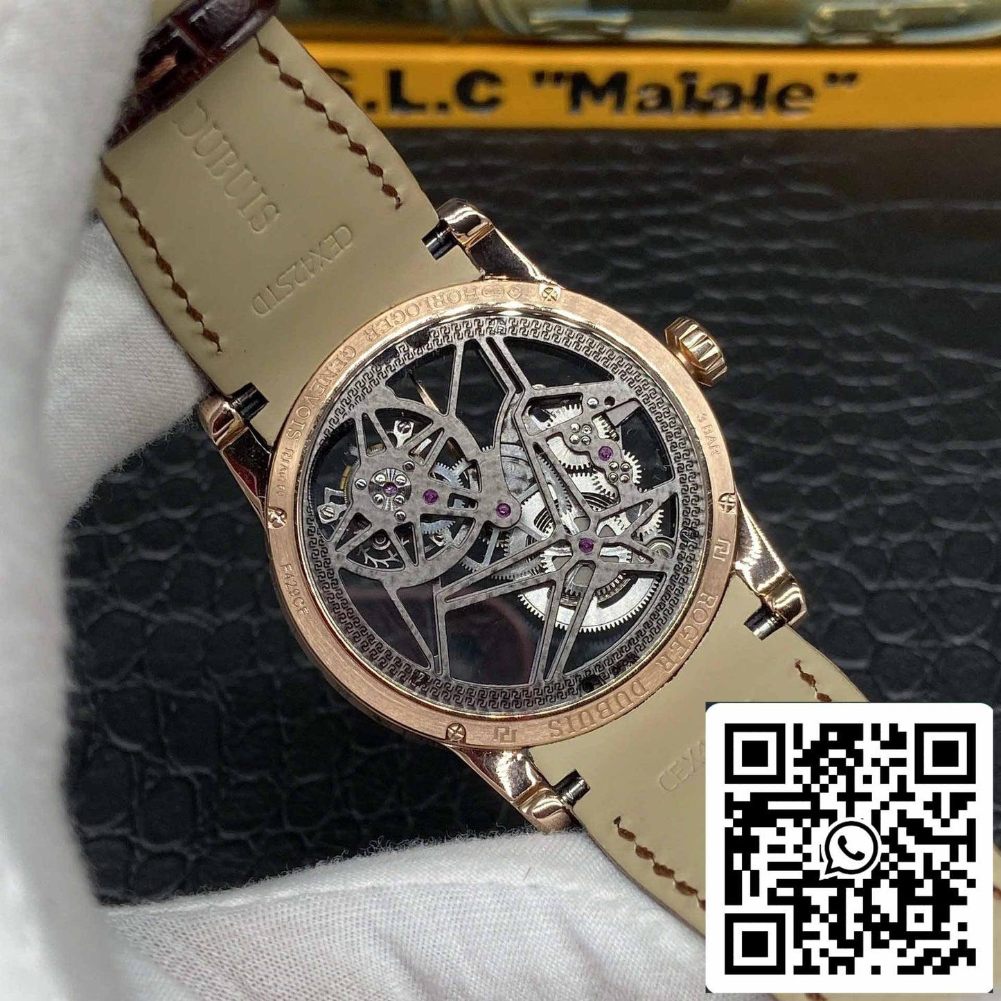 Roger Dubuis Excalibur RDDBEX0393 1:1 Best Edition BBR Factory V3 Tourbillon Skeleton Dial